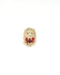 Gucci Lion Rhinestone Ring