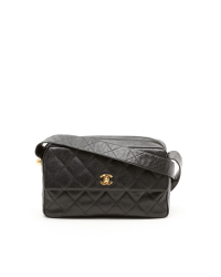 Chanel Caviar CC Quilted Camera Bag