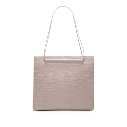 Louis Vuitton B Louis Vuitton Brown Light Brown Calf Leather Epi Saint Tropez France