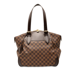 Louis Vuitton AB Louis Vuitton Brown Damier Canvas Fabric Damier Ebene Verona GM France