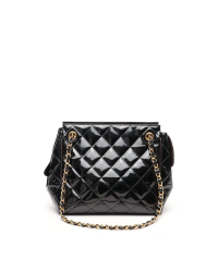 Chanel Patent Matelassé Chain Bag