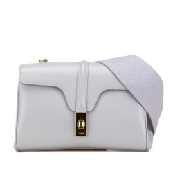 Celine B Celine Gray Calf Leather Teen Smooth skin Soft 16 Crossbody Italy