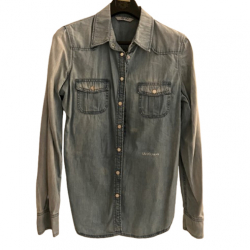 LIUJO Bluse aus Jeans und Seide