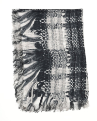 Chanel 190x130 Coco Mark Silk Scarf