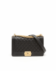 Chanel Caviar Medium Boy Bag