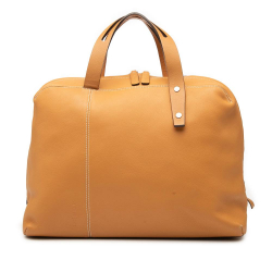 Loewe B LOEWE Brown Caramel Calf Leather Handbag Spain