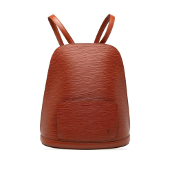 Louis Vuitton B Louis Vuitton Brown Epi Leather Leather Epi Gobelins France