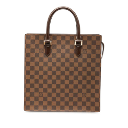 Louis Vuitton AB Louis Vuitton Brown Damier Canvas Fabric Damier Ebene Venice Sac Plat France