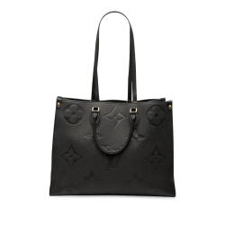 Louis Vuitton AB Louis Vuitton Black Monogram Empreinte Leather Onthego GM France