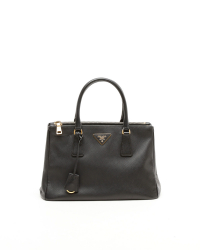 Prada Medium Saffiano Lux Galleria Double Zip Bag