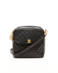 Chanel CC Quilted Large Square Camera Bag