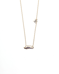 Celine Céline Seahorse Triomphe Necklace