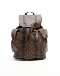 Louis Vuitton Macassar Christopher MM Backpack