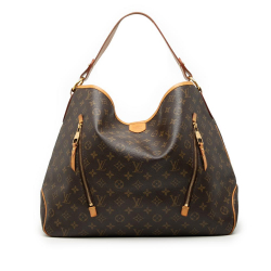 Louis Vuitton B Louis Vuitton Brown Monogram Canvas Fabric Monogram Delightful GM France