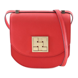Hermès AB Hermès Red Calf Leather Epsom Mosaique Au 24 17 France