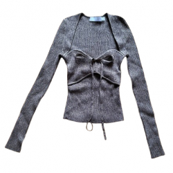 Jonathan Simkhai Alexia Oberteil mit Ausschnitt