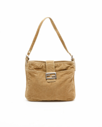 Fendi Corduroy Shoulder Bag