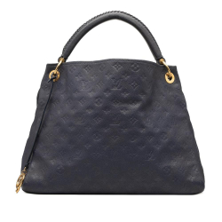 Louis Vuitton B Louis Vuitton Blue Navy Monogram Empreinte Leather Artsy MM Spain
