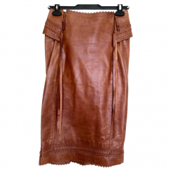 Gianfranco Ferre leather skirt