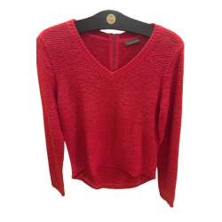 Street One Pull en tricot rouge