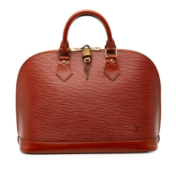 Louis Vuitton B Louis Vuitton Brown Epi Leather Leather Epi Alma PM France