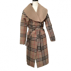 Topshop Tartan-Mantel