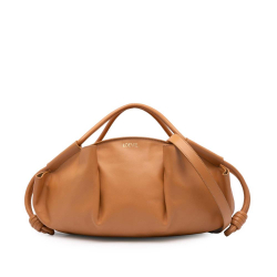 Loewe B LOEWE Brown Calf Leather Small Paseo Satchel Spain