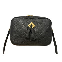 Louis Vuitton Saintonge Empreinte Leder schwarz Fullset
