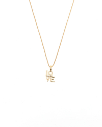 Saint Laurent LOVE Necklace