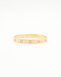Cartier Love Bracelet, 18kt Rose Gold