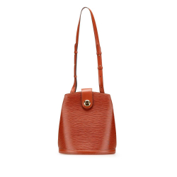 Louis Vuitton B Louis Vuitton Brown Epi Leather Leather Epi Cluny France