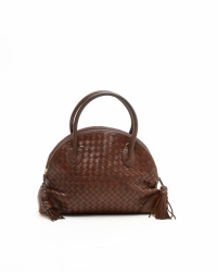 Bottega Veneta Intrecciato Small Bowling Bag