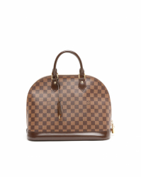 Louis Vuitton Damier Ebene Alma MM Bag