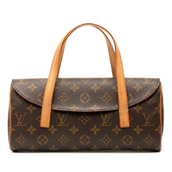 Louis Vuitton B Louis Vuitton Brown Monogram Canvas Fabric Monogram Sonatine France