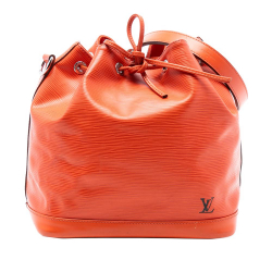 Louis Vuitton B Louis Vuitton Orange Epi Leather Leather Epi Petit Noe France