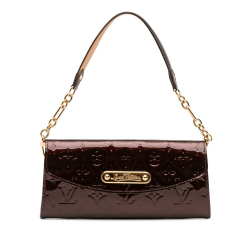 Louis Vuitton AB Louis Vuitton Purple Vernis Leather Leather Monogram Vernis Sunset Boulevard France