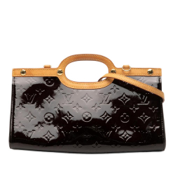 Louis Vuitton B Louis Vuitton Purple Vernis Leather Leather Monogram Vernis Roxbury Drive France