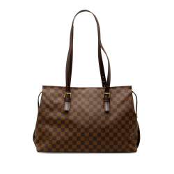 Louis Vuitton B Louis Vuitton Brown Damier Canvas Fabric Damier Ebene Chelsea France