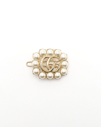 Gucci Pearl Brooch