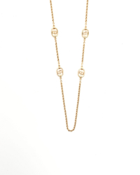 Christian Dior CD Long Necklace