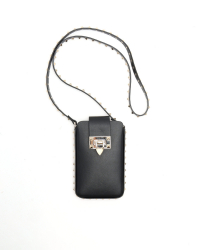Valentino Rockstud Leather Phone Bag