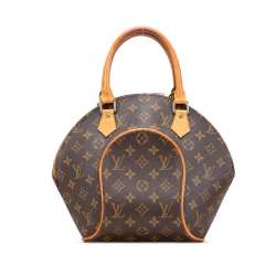 Louis Vuitton B Louis Vuitton Brown Monogram Canvas Canvas Monogram Ellipse PM France