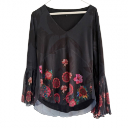 Desigual Blume oben