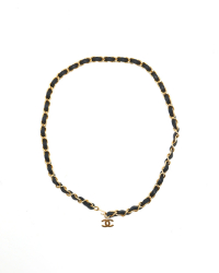 Chanel Leather Chain Belt