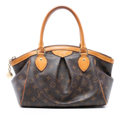 Louis Vuitton B Louis Vuitton Brown Monogram Canvas Fabric Monogram Tivoli PM France