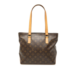 Louis Vuitton B Louis Vuitton Brown Monogram Canvas Fabric Monogram Cabas Piano France