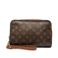 Louis Vuitton B Louis Vuitton Brown Monogram Canvas Fabric Monogram Orsay France
