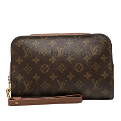 Louis Vuitton B Louis Vuitton Brown Monogram Canvas Fabric Monogram Orsay France