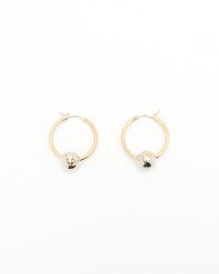 Christian Dior CD Hoop Earrings