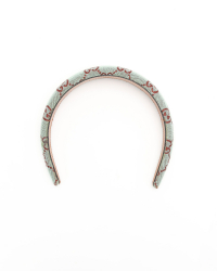 Gucci Canvas and Leather Headband